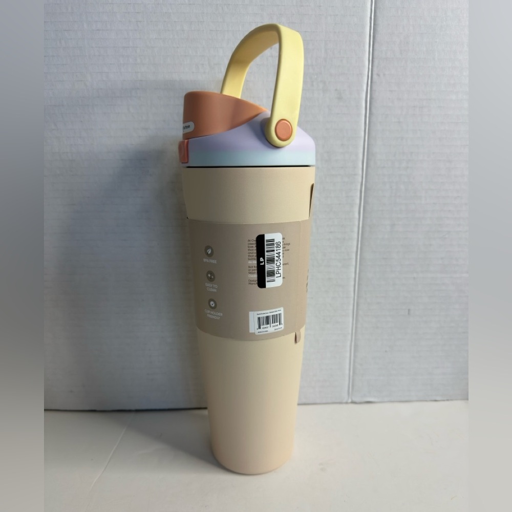 Owala 40fl oz insulated Stainless Steel Water Bottle wit Handle in Sandy Shores